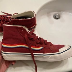 Vans High Tops — Limited edition SF Pride collection